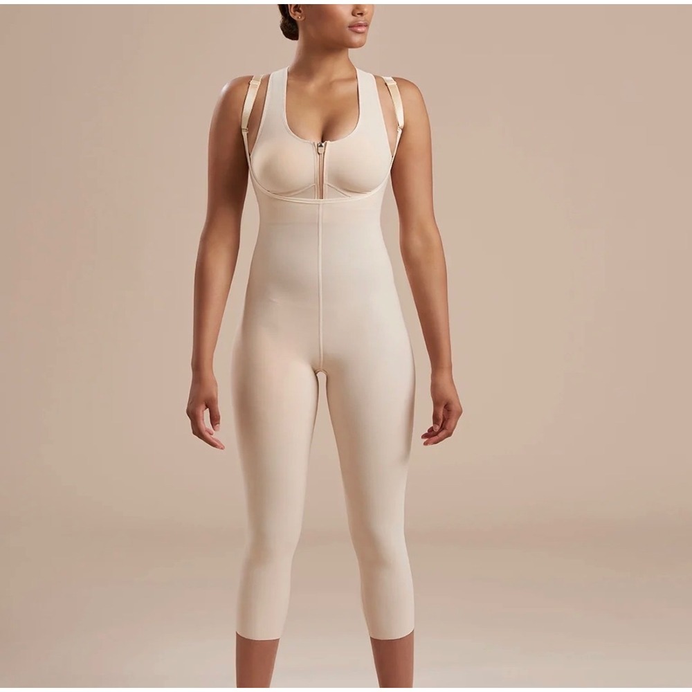Marena Recovery Stage 2 High-Back Calf-Length Girdle Beige SFBHM2 Medium NIB